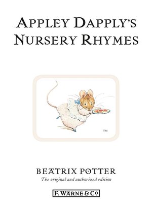 cover image of Appley Dapply's Nursery Rhymes